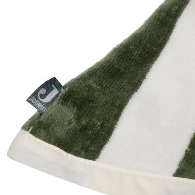 Jollein Washand Stripe Terry Leaf Green