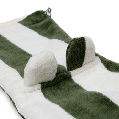 Jollein Washand Stripe Terry Leaf Green