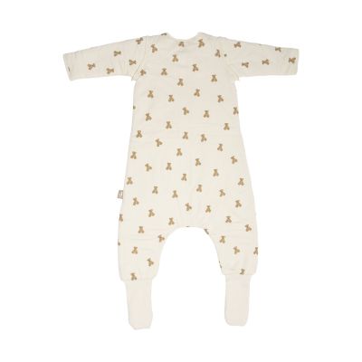 Jollein Teddy Bear Slaapzak met Voeten en Afritsbare Mouwen - 104/110 cm Jollein Teddy Bear Slaapzak met Voeten en Afritsbare Mouwen - 104/110 cm