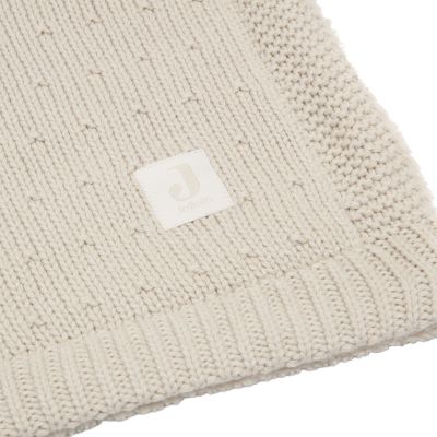 Jollein Wiegdeken - Sprinkle Knit / Fluffy - 75 x 100 cm - Sand
