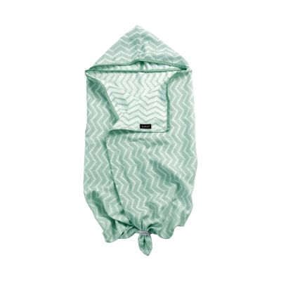 KipKep Blenker Badcape - 100 x 70 cm - Calming Green