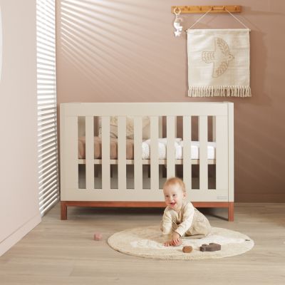 Puck Bird Wandkleed - Creme