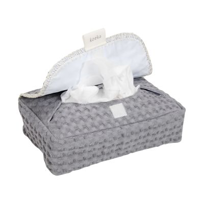 Koeka Hoes Voor Babydoekjes Antwerp Steel Grey