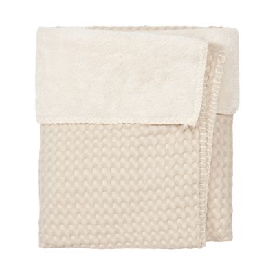 Koeka Wiegdeken Wafel/Teddy Oslo Sand/Pebble
