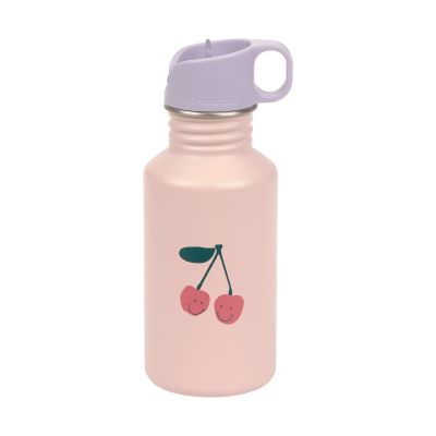 Lässig Happy Fruits Drinkfles RVS - 500 ml - Cherry Lässig Happy Fruits Drinkfles RVS - 500 ml - Cherry
