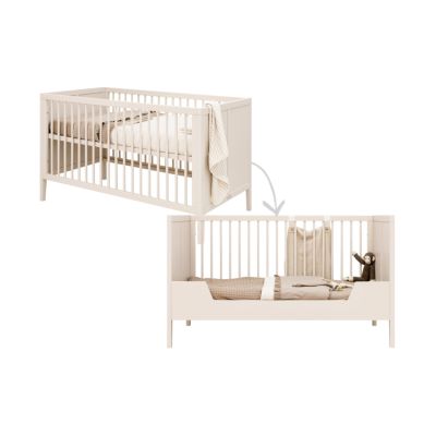 Bopita Ledikant 70 x 140 cm - Commode - Hanglegkast 3-drs - Vieve - Dune Bopita Ledikant 70 x 140 cm - Commode - Hanglegkast 3-drs - Vieve - Dune