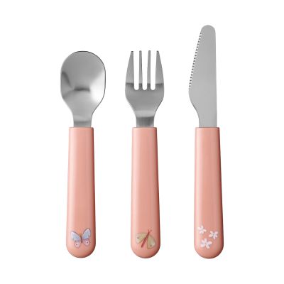 Mepal Kinderbestek Set Mio Flowers &amp; Butterflies 3-Delig