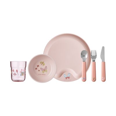 Mepal Kinderservies Set Mio Flowers &amp; Butterflies 6-Delig