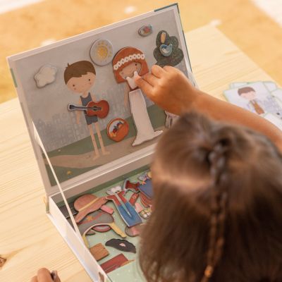 Little Dutch Magnetisch Speelbord Jim & Rosa