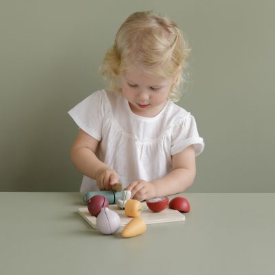 Little Dutch Houten Snijset Groenten