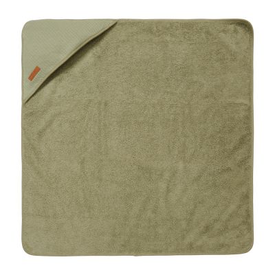 Little Dutch Pure Badcape - 75 x 75 cm - Olive