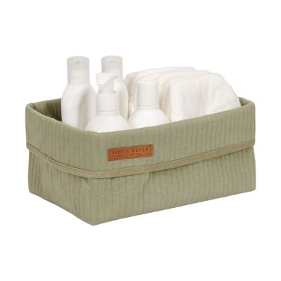 Little Dutch Commodemandje Groot Pure Olive 25 x 15 x 15 cm