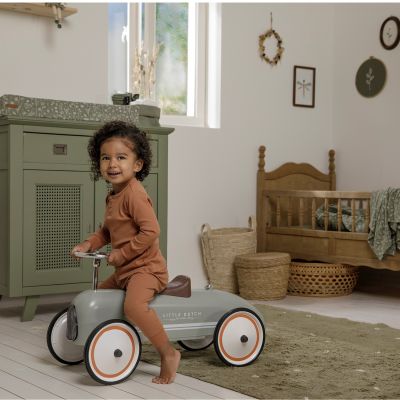 Little Dutch Retro Loopauto Olive