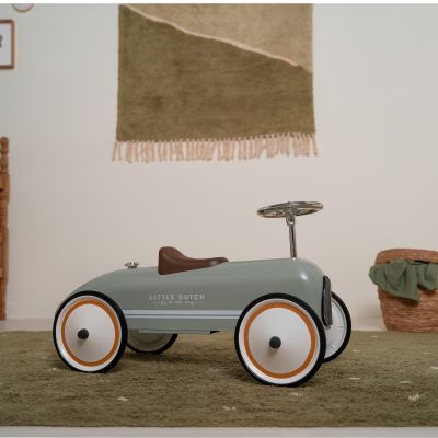 Little Dutch Retro Loopauto Olive
