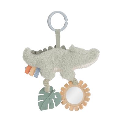 Little Dutch Safari Friends Activiteitenhanger - Krokodil Little Dutch Safari Friends Activiteitenhanger - Krokodil
