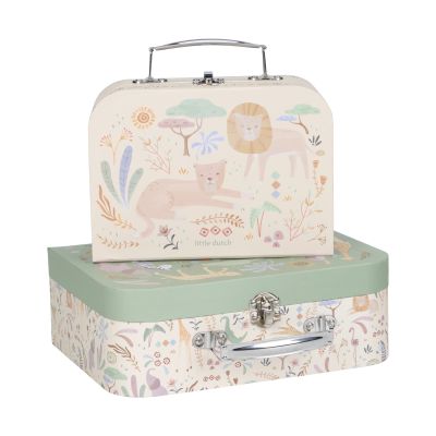 Little Dutch Safari Friends Kofferset Little Dutch Safari Friends Kofferset
