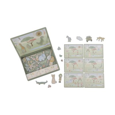 Little Dutch Magnetisch Speelbord - Safari Friends Little Dutch Magnetisch Speelbord - Safari Friends
