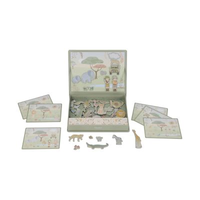 Little Dutch Magnetisch Speelbord - Safari Friends Little Dutch Magnetisch Speelbord - Safari Friends