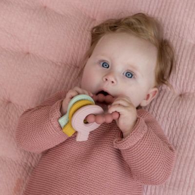 Little Dutch Sleutelbos Bijtspeeltje - Roze