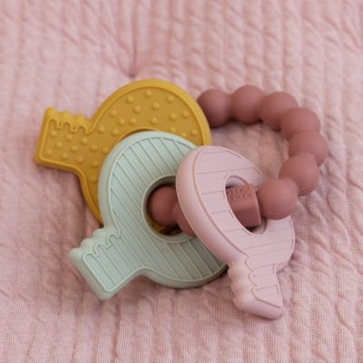 Little Dutch Sleutelbos Bijtspeeltje - Roze