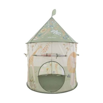 Little Dutch Speeltent Met Kruiptunnel - Safari - Groen