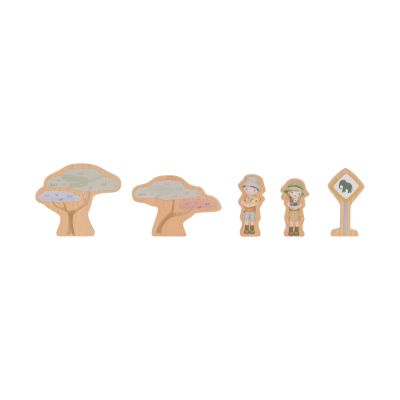 Little Dutch Safari Friends Treinset Little Dutch Safari Friends Treinset