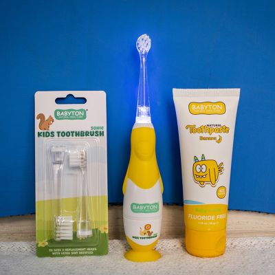 Babyton Vervangborstels Voor Sonische Tandenborstel - 2 Stuks Babyton Vervangborstels Voor Sonische Tandenborstel - 2 Stuks