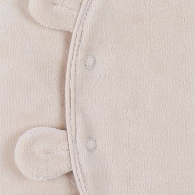 Noukie's Pyjama - Velvet - Beige - 0 Mnd