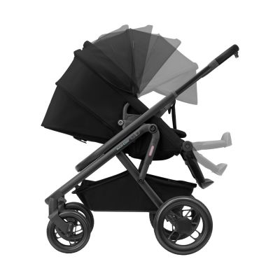 Maxi-Cosi Lila XP Plus Kinderwagen 2-in-1 - Essential Black (Black Frame & Black Leather) Maxi-Cosi Lila XP Plus Kinderwagen 2-in-1 - Essential Black (Black Frame & Black Leather)