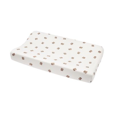 Meyco Bear Aankleedkussenhoes - 1 Stuk - 50 x 70 cm - Jersey - Bruin