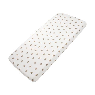 Meyco Hoeslaken Print - 40 x 80/90 cm - Jersey - Bear Meyco Hoeslaken Print - 40 x 80/90 cm - Jersey - Bear