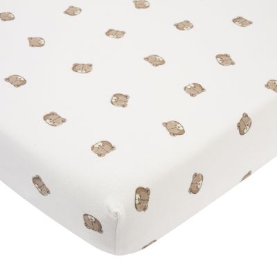 Meyco Hoeslaken Print - 40 x 80/90 cm - Jersey - Bear Meyco Hoeslaken Print - 40 x 80/90 cm - Jersey - Bear