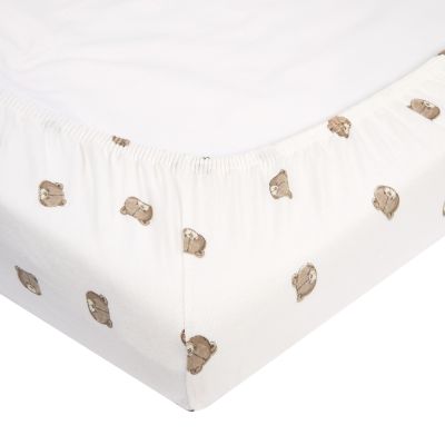 Meyco Hoeslaken Print - 40 x 80/90 cm - Jersey - Bear Meyco Hoeslaken Print - 40 x 80/90 cm - Jersey - Bear