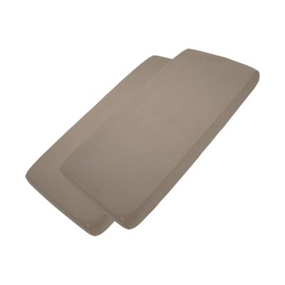 Meyco Hoeslaken - Jersey - Dark Taupe - 70 x 140/150 cm - 2-Pack Meyco Hoeslaken - Jersey - Dark Taupe - 70 x 140/150 cm - 2-Pack