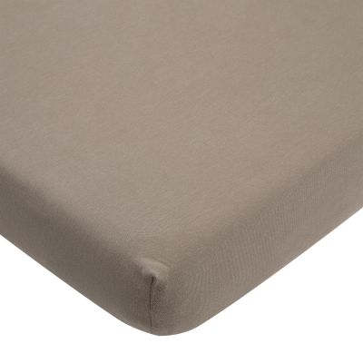 Meyco Hoeslaken - 2 Stuks - 50 x 90 cm - Jersey - Dark Taupe