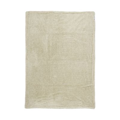 Meyco Wiegdeken Knit Basic Sand Melange Teddy 75x100cm