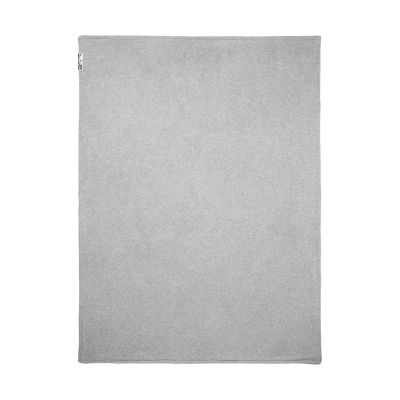 Meyco Ledikantdeken Knit Basic Grijs Met Velvet 100 x 150 cm Meyco Ledikantdeken Knit Basic Grijs Met Velvet 100 x 150 cm