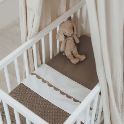 Meyco Ledikantlaken Arc - 100 x 150 cm - Taupe Meyco Ledikantlaken Arc - 100 x 150 cm - Taupe