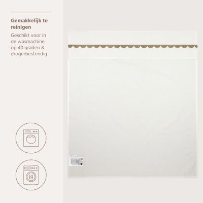 Meyco Wieglaken Arc - 75 x 100 cm - Taupe Meyco Wieglaken Arc - 75 x 100 cm - Taupe