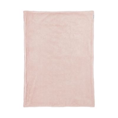 Meyco Ledikantdeken Mini Knots Soft Pink Fleece 100x150cm