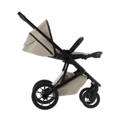 Qute Q-Rider Plus Kinderwagen - Mineral Clay | Kidsriver Curve Autostoel - Black | Kidsriver Isofix Base Qute Q-Rider Plus Kinderwagen - Mineral Clay | Kidsriver Curve Autostoel - Black | Kidsriver Isofix Base