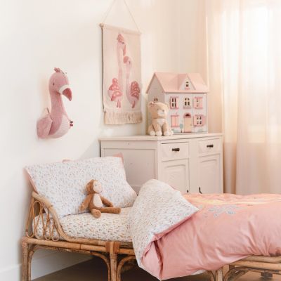 Little Dutch Wieg Hoeslaken - Blooming Safari Little Dutch Wieg Hoeslaken - Blooming Safari