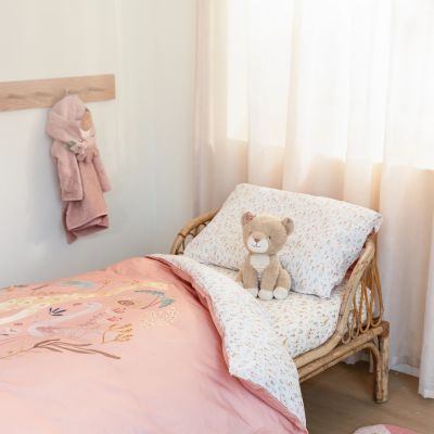 Little Dutch Wieg Hoeslaken - Blooming Safari Little Dutch Wieg Hoeslaken - Blooming Safari