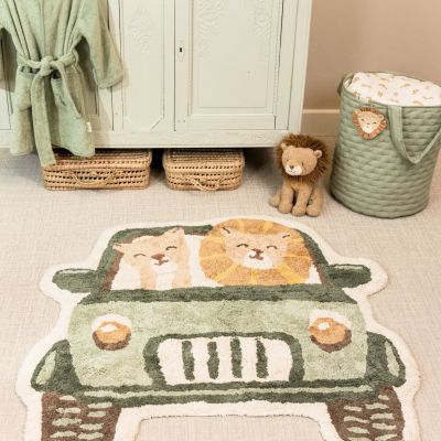 Little Dutch Olifant Vloerkleed - 120 x 110 cm - Grijs Little Dutch Olifant Vloerkleed - 120 x 110 cm - Grijs