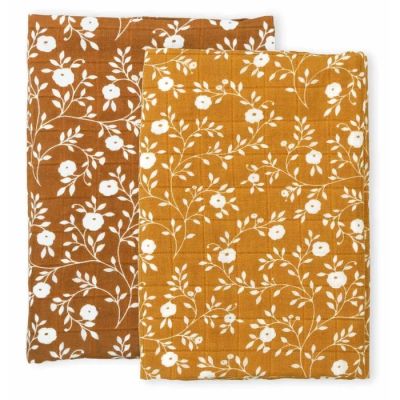 A Little Lovely Company Blossom Hydrofiele Doeken - 2-Pack