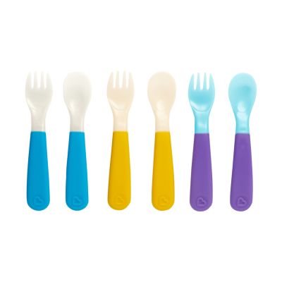 Munchkin Color Changing Forks & Spoons 6-pack Munchkin Color Changing Forks & Spoons 6-pack