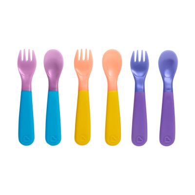 Munchkin Color Changing Forks & Spoons 6-pack Munchkin Color Changing Forks & Spoons 6-pack
