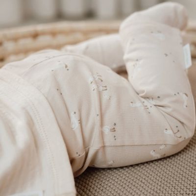 Little Dutch Little Goose Legging - Maat 50 - Beige 