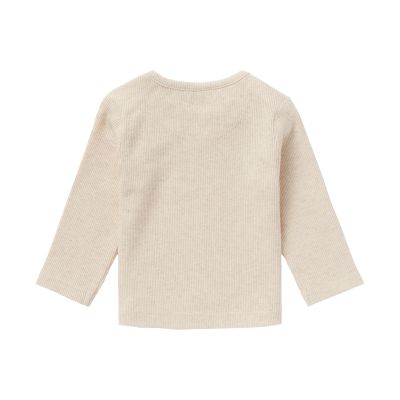 Noppies T-Shirt Rib Natal Oatmeal 56 Noppies T-Shirt Rib Natal Oatmeal 56