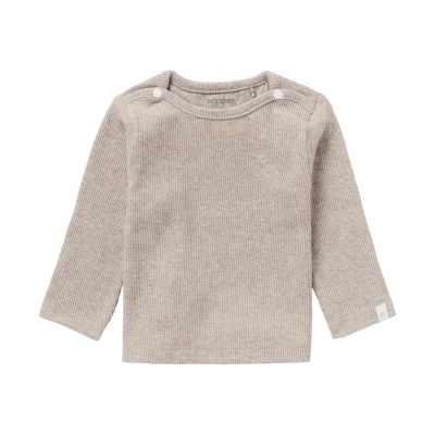 Noppies T-Shirt Rib Natal Taupe Melange  62